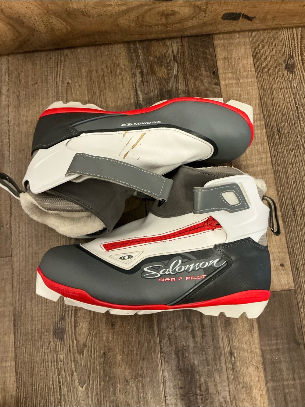 SALOMON SIAM 7 PILOT Nordic Cross Country Ski Boots Women's EU 40 / US 8